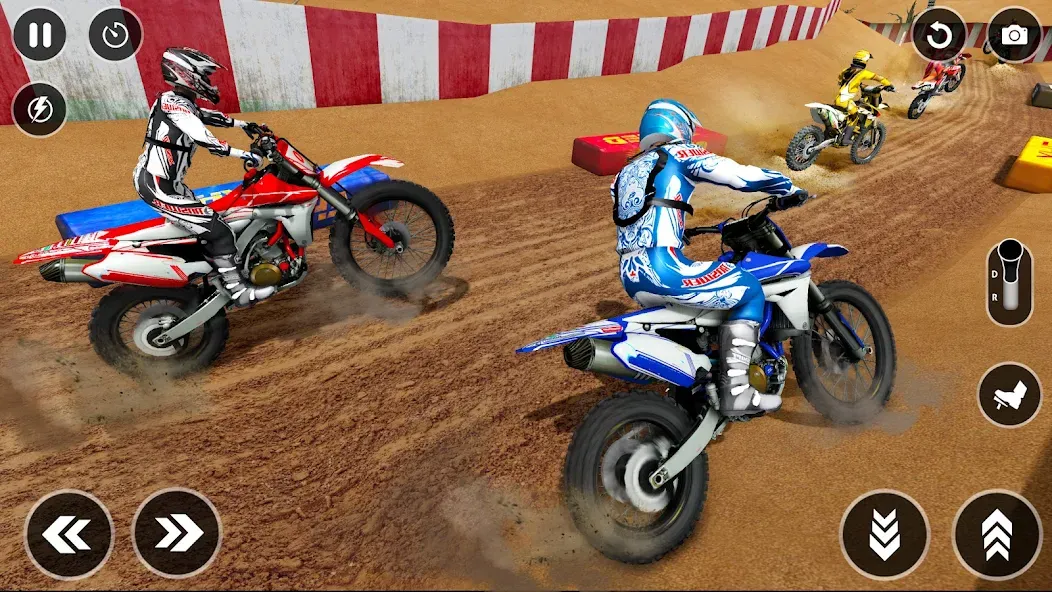 Mountain Dirt Bike Champions [МОД Бесконечные монеты] APK Android Screenshot 1