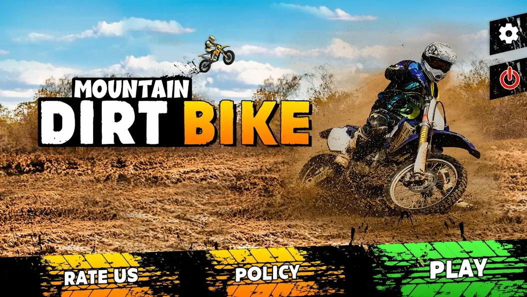 Mountain Dirt Bike Champions [МОД Бесконечные монеты] APK Android Screenshot 4