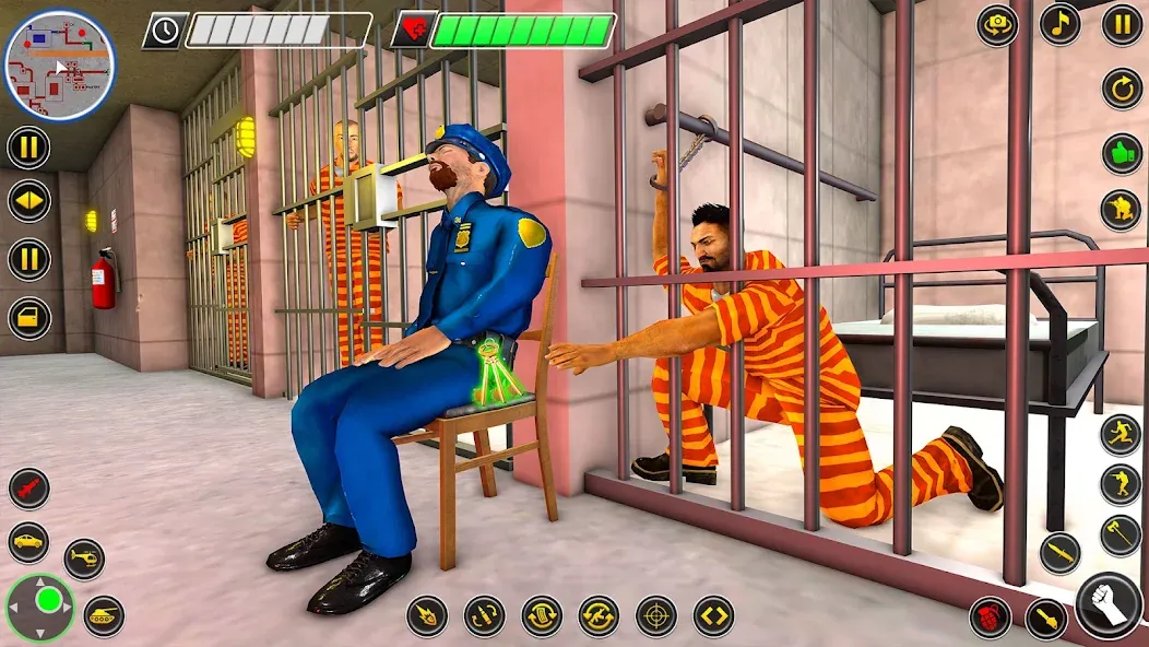 Grand Jail Prison: Escape Game (Гранд Джейл Призон) [МОД Premium] APK Android Screenshot 1