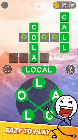 Word Connect - Word Search (Уорд Коннект) [МОД Все открыто] APK Android Screenshot 1