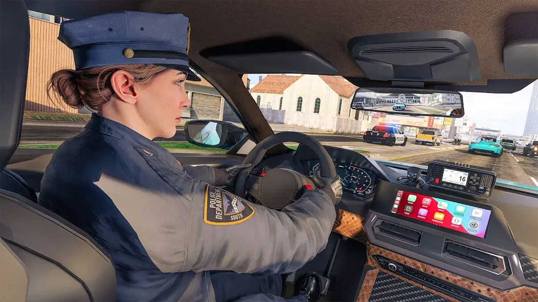 Police Simulator Job Cop Game [МОД Бесконечные монеты] APK Android Screenshot 1