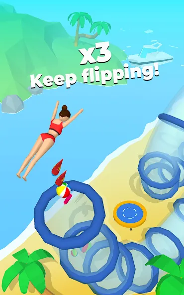 Flip Jump Stack! [МОД Много денег] APK Android Screenshot 1
