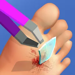 Foot Clinic - ASMR Feet Care (Фут Клиник) [МОД Много денег] APK Android
