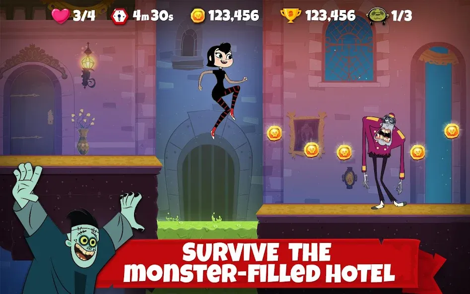Hotel Transylvania Adventures [МОД Unlocked] APK Android Screenshot 1