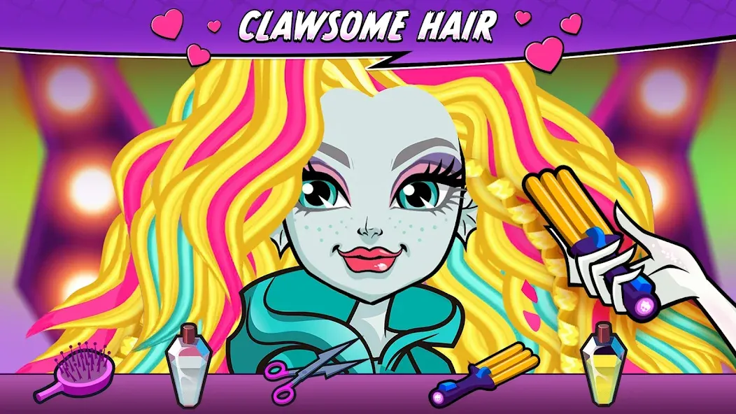 Monster High™ Beauty Salon (Монстер Хай) [МОД Меню] APK Android Screenshot 2