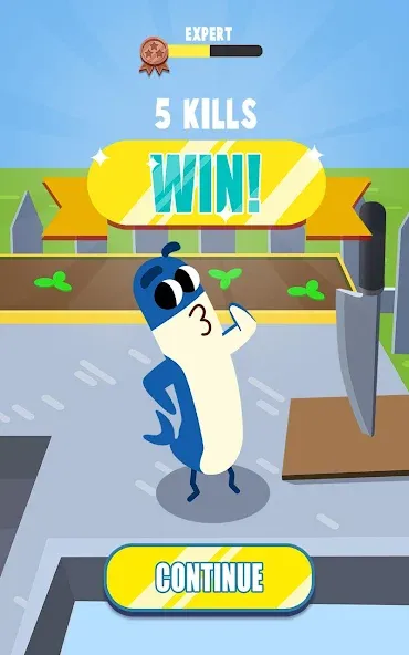 Sausage Wars.io [МОД Много денег] APK Android Screenshot 4