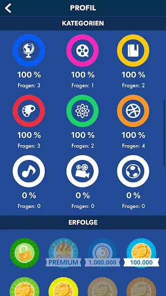 Super Quiz - Wissens Deutsch (упер квиз) [МОД Много денег] APK Android Screenshot 3