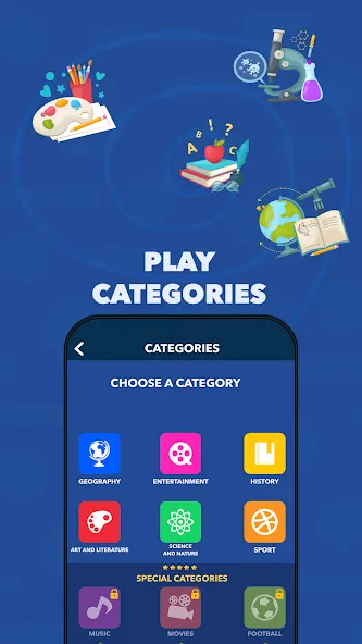 General Knowledge Quiz [МОД Unlocked] APK Android Screenshot 4