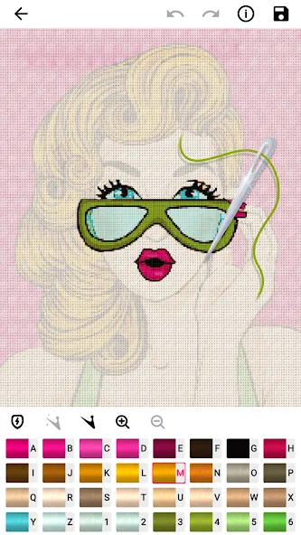 Cross Stitch Joy (Кроссстич радость) [МОД Premium] APK Android Screenshot 1
