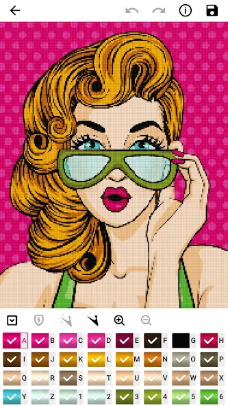 Cross Stitch Joy (Кроссстич радость) [МОД Premium] APK Android Screenshot 2