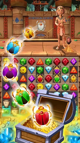 Jewel Ancient 2: lost gems (Джуэл Эншиент 2) [МОД Mega Pack] APK Android Screenshot 1