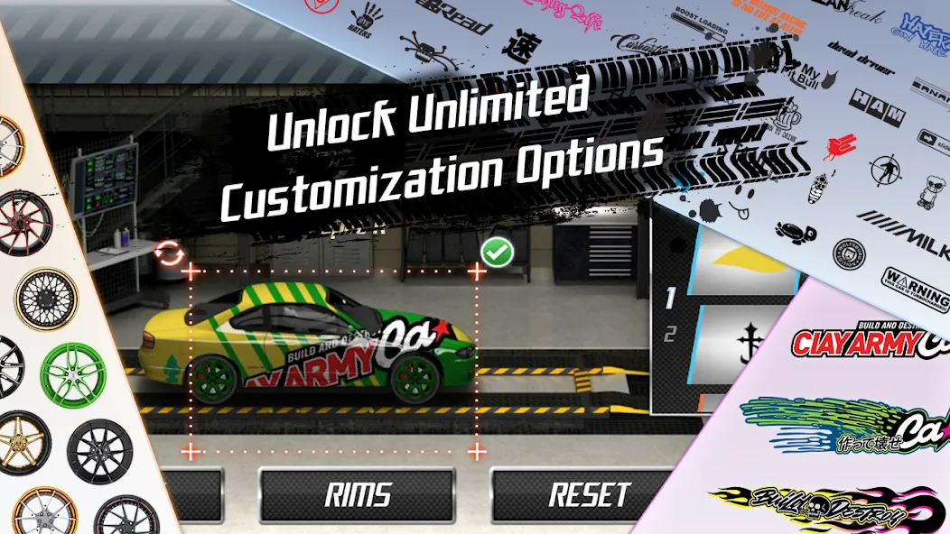 Drag Racing (Драгрейсинг) [МОД Меню] APK Android Screenshot 1