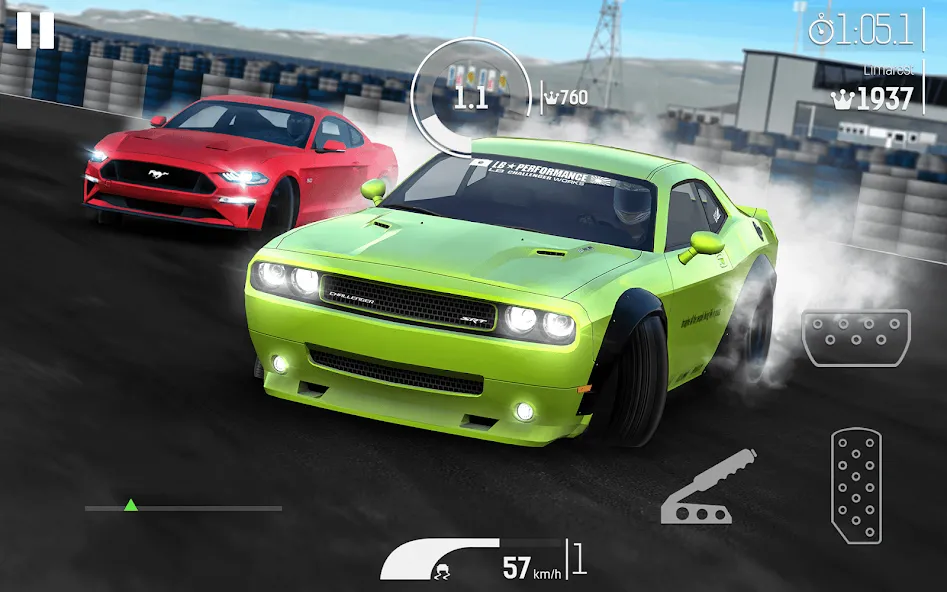 Nitro Nation: Car Racing Game (Нитро Нейшн) [МОД Бесконечные монеты] APK Android Screenshot 2
