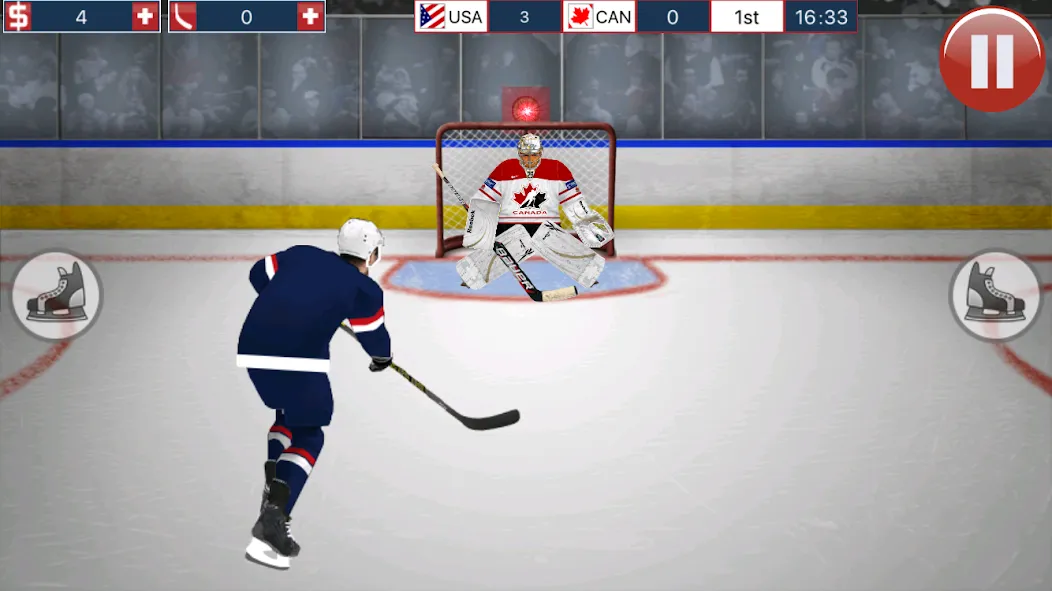 Hockey MVP (Хоккей МВП) [МОД Все открыто] APK Android Screenshot 1