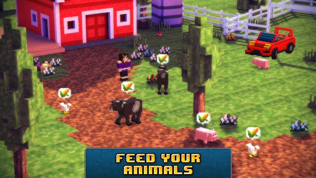 Blocky Roads (Блоки Роадс) [МОД Mega Pack] APK Android Screenshot 3