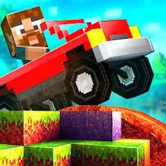 Blocky Roads (Блоки Роадс) [МОД Mega Pack] APK Android