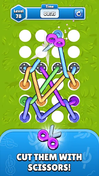 Twisted Tangle (Твистед Тэнгл) [МОД Бесконечные монеты] APK Android Screenshot 2