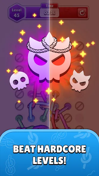 Twisted Tangle (Твистед Тэнгл) [МОД Бесконечные монеты] APK Android Screenshot 5