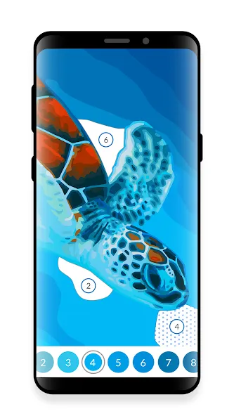 April - Oil Painting by Number (Эйприл) [МОД Unlocked] APK Android Screenshot 2