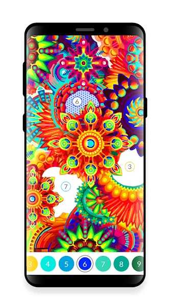 April - Oil Painting by Number (Эйприл) [МОД Unlocked] APK Android Screenshot 3