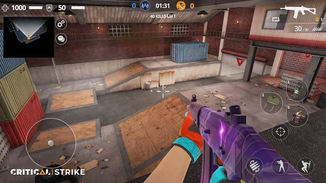 Critical Strike CS: Online FPS (Критический удар ) [МОД Бесконечные монеты] APK Android Screenshot 2