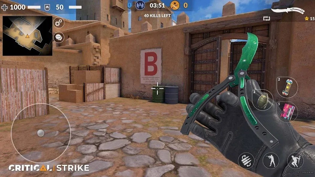 Critical Strike CS: Online FPS (Критический удар ) [МОД Бесконечные монеты] APK Android Screenshot 3