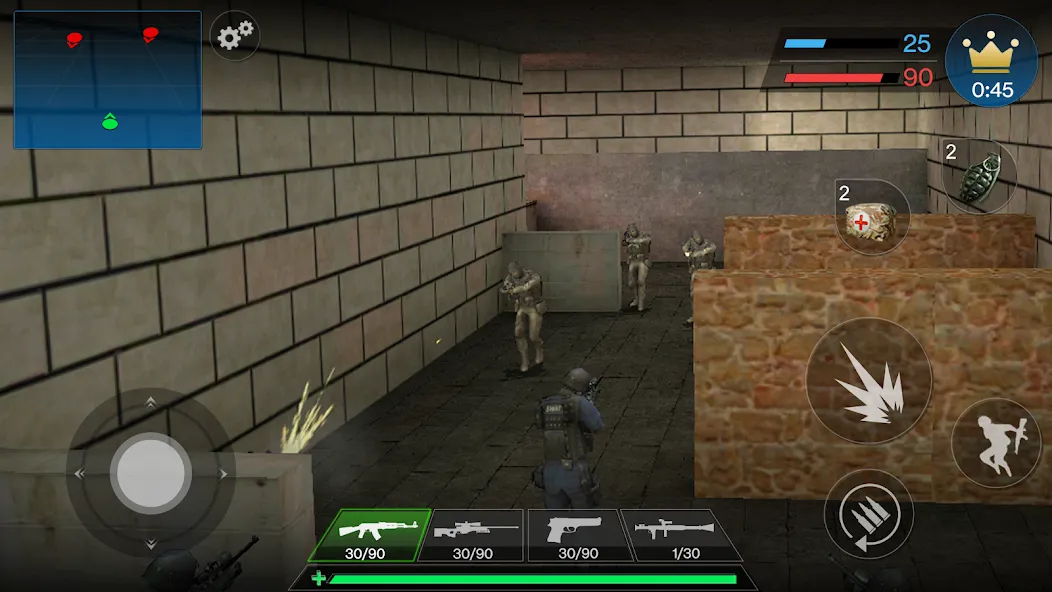Counter Strike Offline : CS (КаунтерСтрайк) [МОД Mega Pack] APK Android Screenshot 1