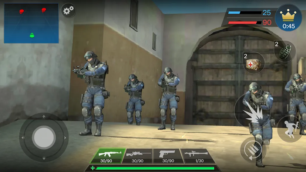 Counter Strike Offline : CS (КаунтерСтрайк) [МОД Mega Pack] APK Android Screenshot 2