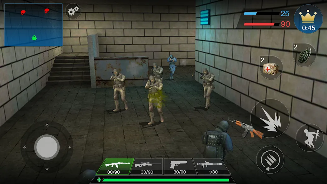 Counter Strike Offline : CS (КаунтерСтрайк) [МОД Mega Pack] APK Android Screenshot 5
