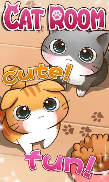 Cat Room - Cute Cat Games (Кэт Рум) [МОД Много денег] APK Android Screenshot 1