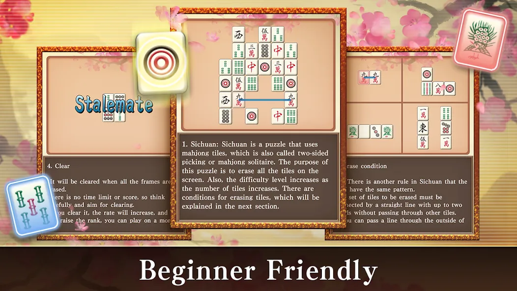 Mahjong Puzzle Shisensho (Маджонг Пазл Шисеншо) [МОД Mega Pack] APK Android Screenshot 3