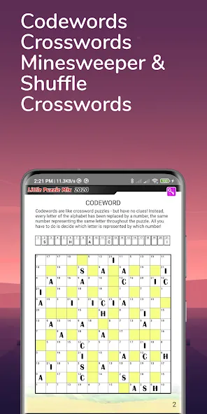 Puzzle Book: Daily puzzle page [МОД Unlocked] APK Android Screenshot 3
