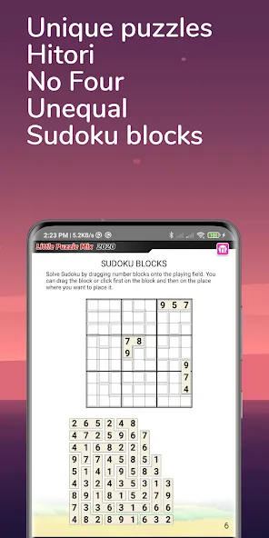 Puzzle Book: Daily puzzle page [МОД Unlocked] APK Android Screenshot 5