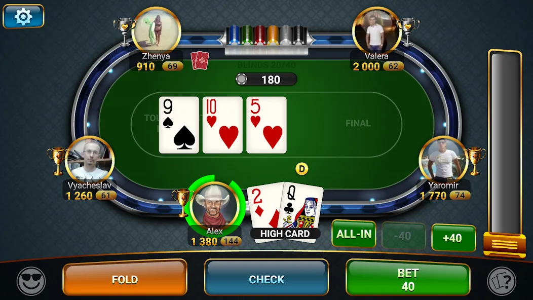 Poker Championship Tournaments [МОД Unlocked] APK Android Screenshot 5