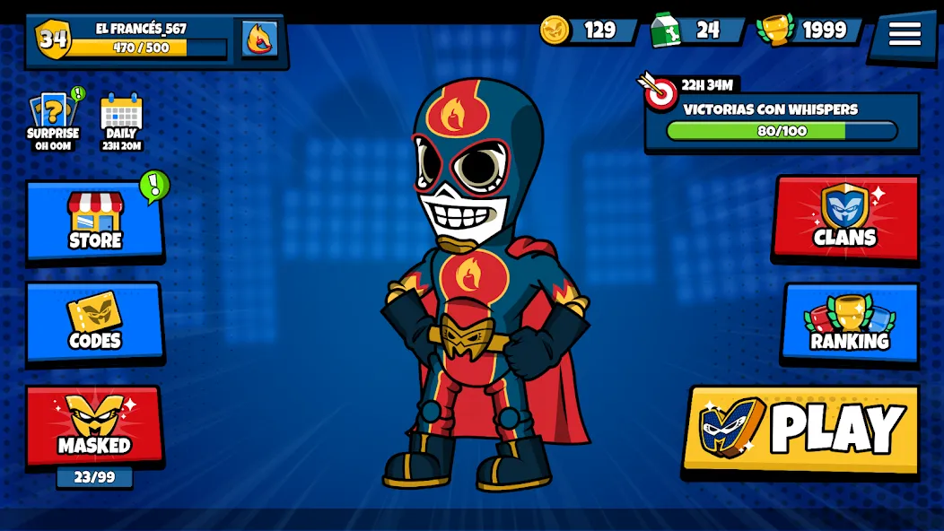 Supermasked (упермаскед) [МОД Все открыто] APK Android Screenshot 3