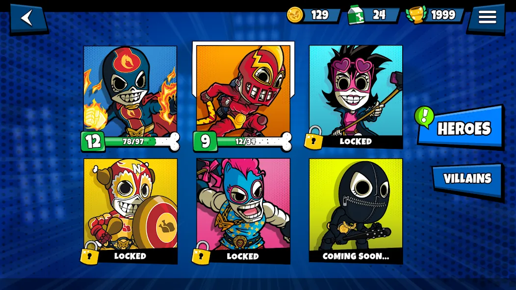 Supermasked (упермаскед) [МОД Все открыто] APK Android Screenshot 4