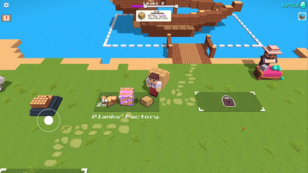 CubeCrafter (Кьюбкрафт) [МОД Unlocked] APK Android Screenshot 2