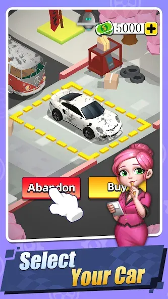 Car Fix Inc - Mechanic Garage (Кар Фикс Инк) [МОД Все открыто] APK Android Screenshot 1