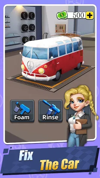 Car Fix Inc - Mechanic Garage (Кар Фикс Инк) [МОД Все открыто] APK Android Screenshot 2