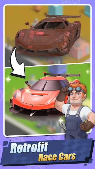 Car Fix Inc - Mechanic Garage (Кар Фикс Инк) [МОД Все открыто] APK Android Screenshot 3