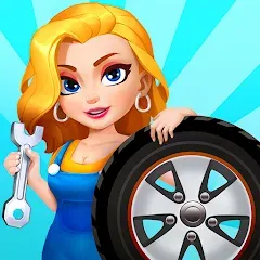 Car Fix Inc - Mechanic Garage (Кар Фикс Инк) [МОД Все открыто] APK Android