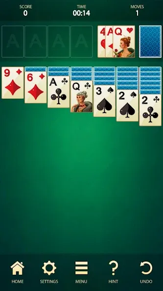 Classic Solitaire: Card Games (Классический пасьянс) [МОД Меню] APK Android Screenshot 1