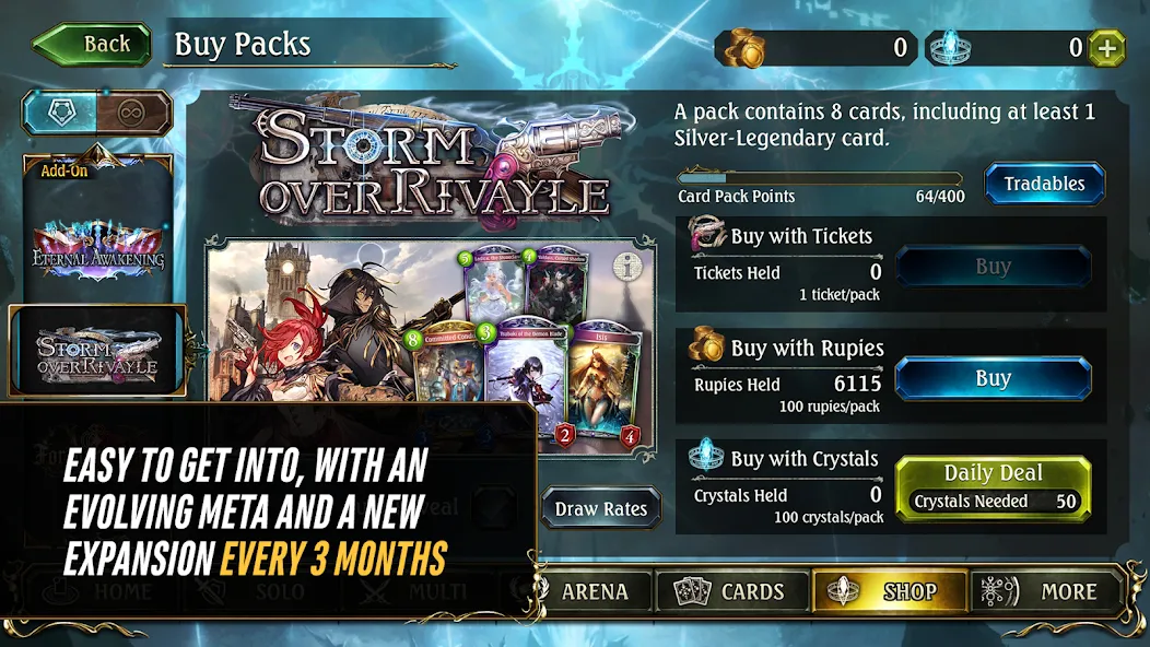 Shadowverse CCG (Шадовверс ККГ) [МОД Все открыто] APK Android Screenshot 4