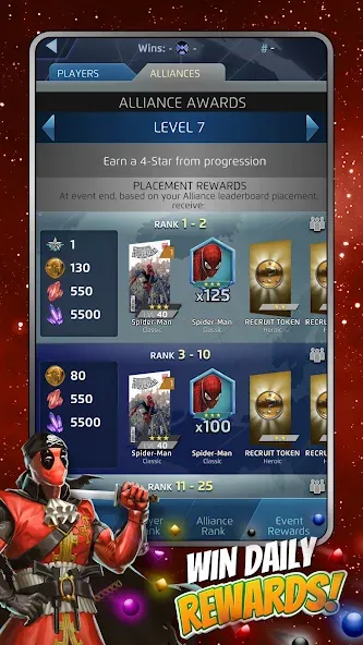 MARVEL Puzzle Quest: Hero RPG (Марвел Пазл Квест) [МОД Меню] APK Android Screenshot 4