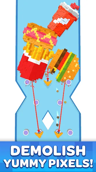 Pixel Demolish (Пиксель Демолиш) [МОД Много денег] APK Android Screenshot 5