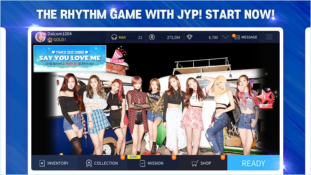 SUPERSTAR JYPNATION (уперстар ) [МОД Много денег] APK Android Screenshot 2