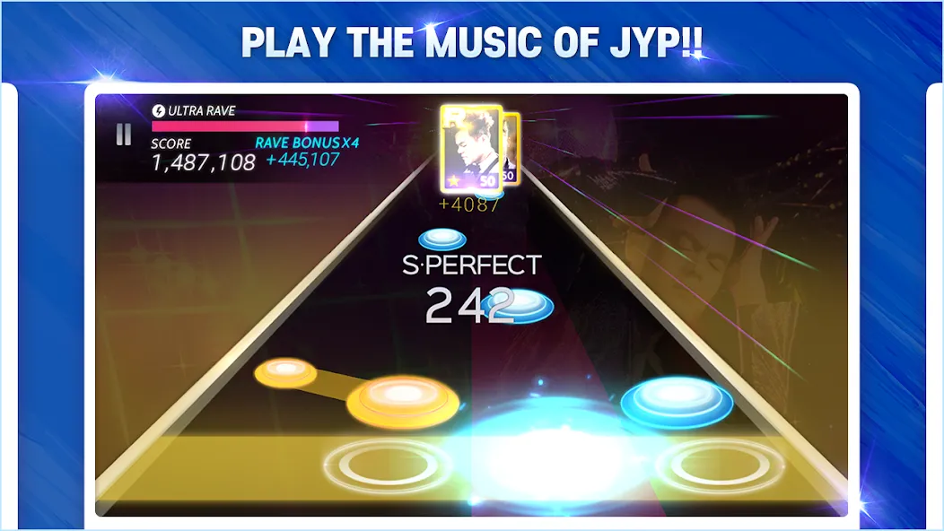 SUPERSTAR JYPNATION (уперстар ) [МОД Много денег] APK Android Screenshot 3