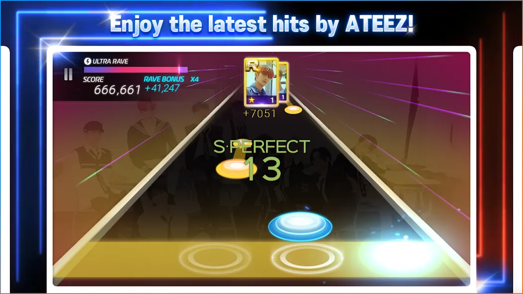 SUPERSTAR ATEEZ (уперзвезда ) [МОД Все открыто] APK Android Screenshot 3