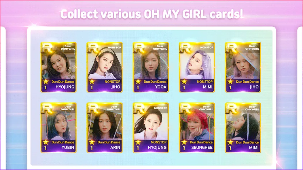 SUPERSTAR OH MY GIRL (СуперЗвезда О Мой Девушка) [МОД Бесконечные монеты] APK Android Screenshot 5