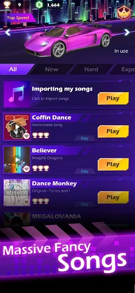 Beat Racing (Бит Рейсинг) [МОД Все открыто] APK Android Screenshot 1